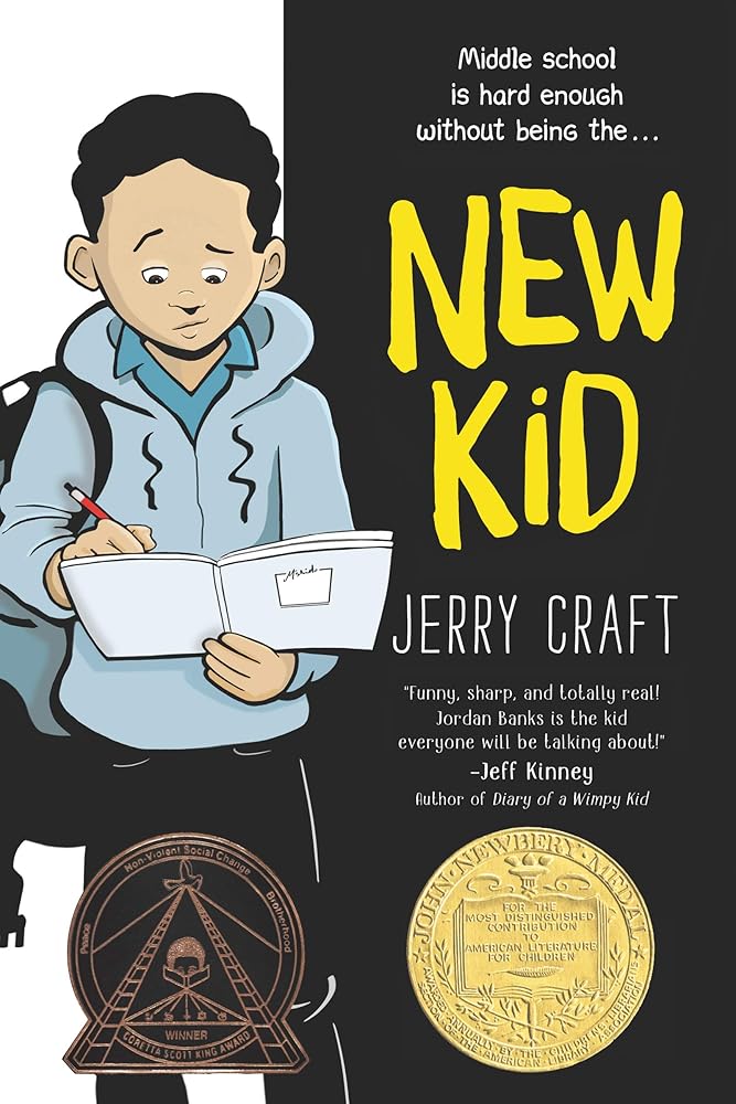 New Kid: A Newbery Award Winner Used Book at Skull & Books VR Cocoa Beach