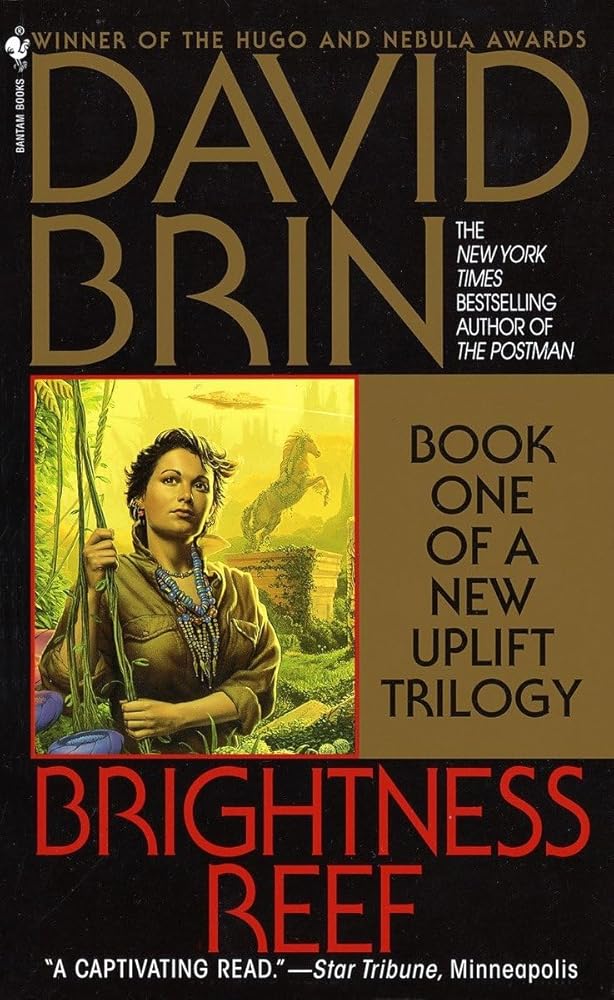 Brightness Reef (The Uplift Trilogy, Book 1) cover image