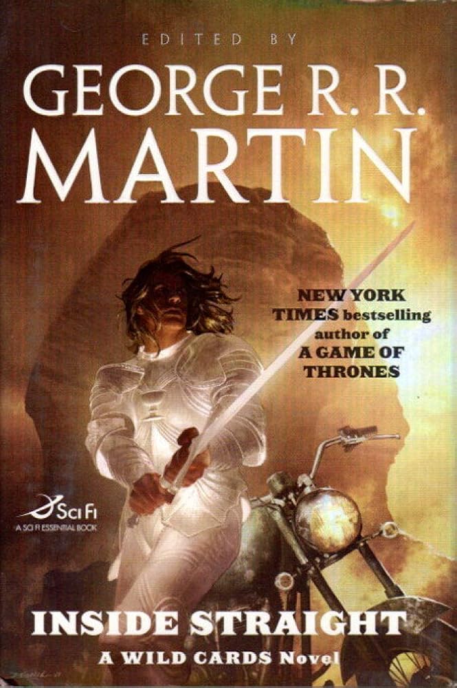 Inside Straight (Wild Cards Novel) Used Book at Skull & Books VR Cocoa Beach