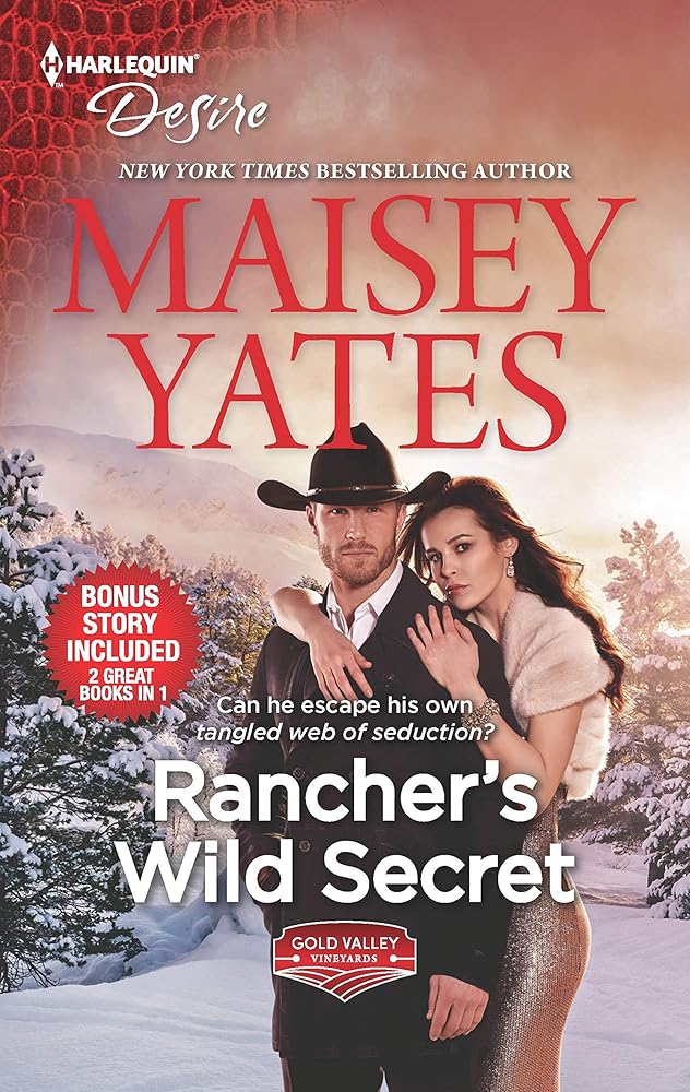 Rancher's Wild Secret & Hold Me, Cowboy: A Good Girl Meets Bad Boy Western Romance (Gold Valley Vineyards) Used Book at Skull & Books VR Cocoa Beach