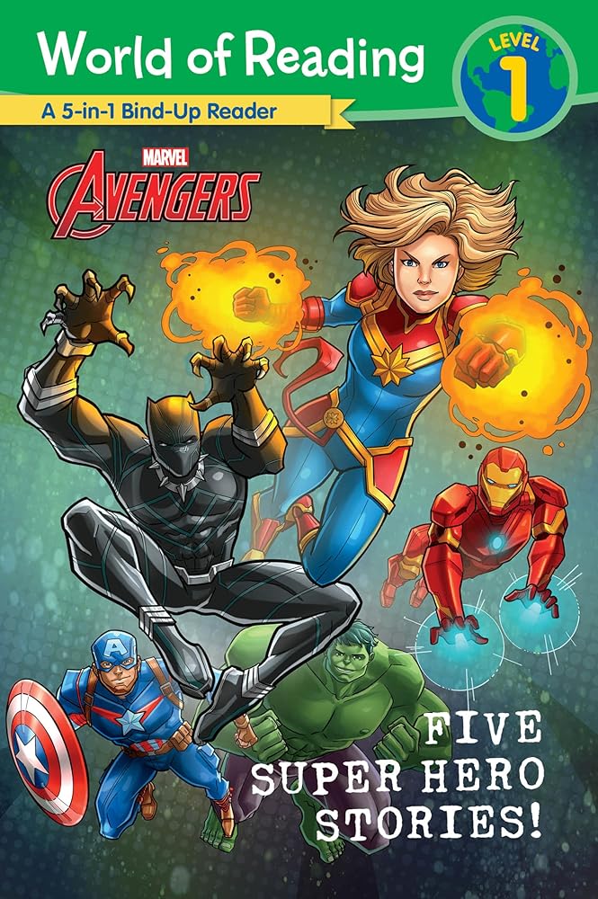 World of Reading: Five Super Hero Stories! cover image