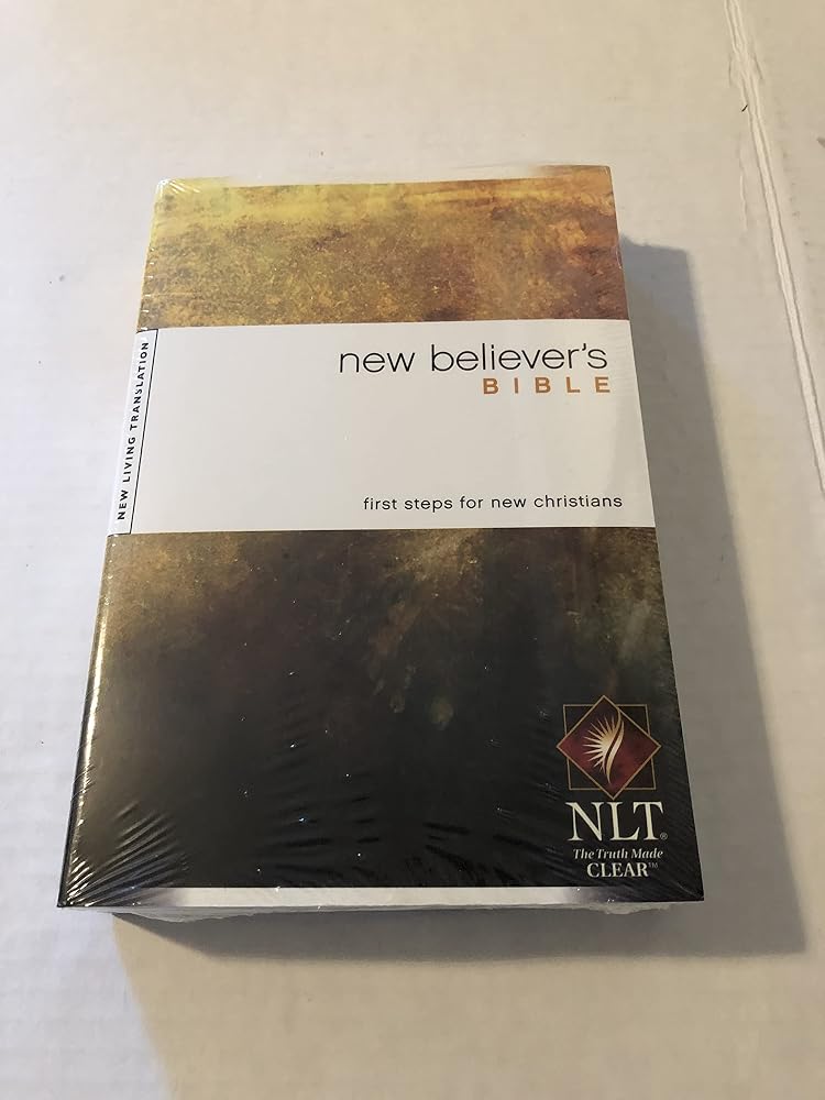 New Believer's Bible NLT (Softcover) cover image
