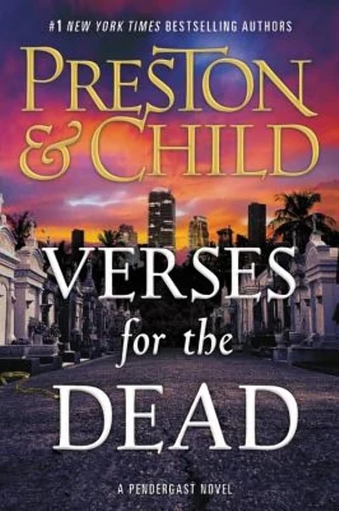 Verses for the Dead (Agent Pendergast Series, 18) cover image