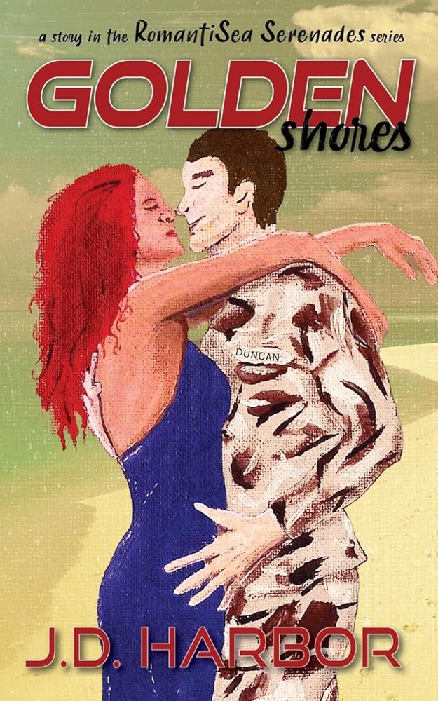 Golden Shores: A single military father, found family contemporary romance (RomantiSea Serenades) cover image