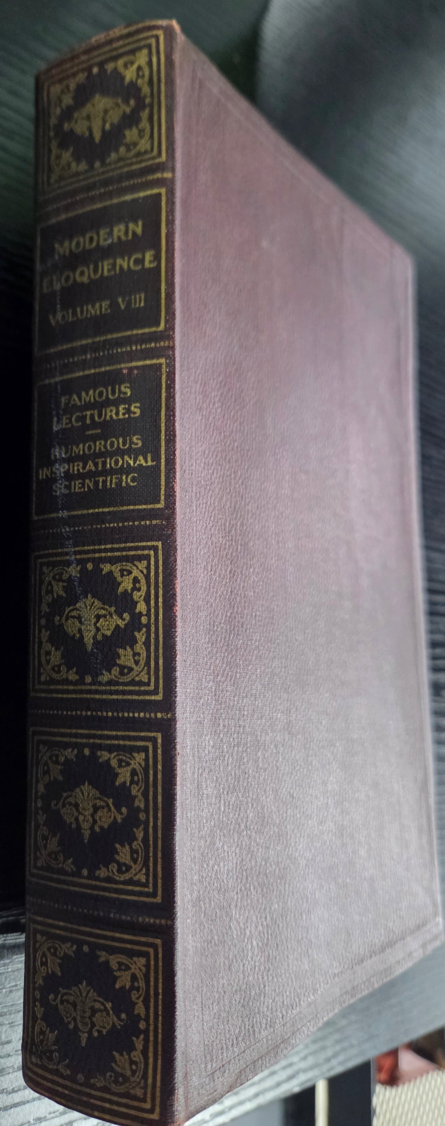 Modern Eloquence, Vol. VIII: Famous Lectures - Humorous, Inspirational, Scientific cover image