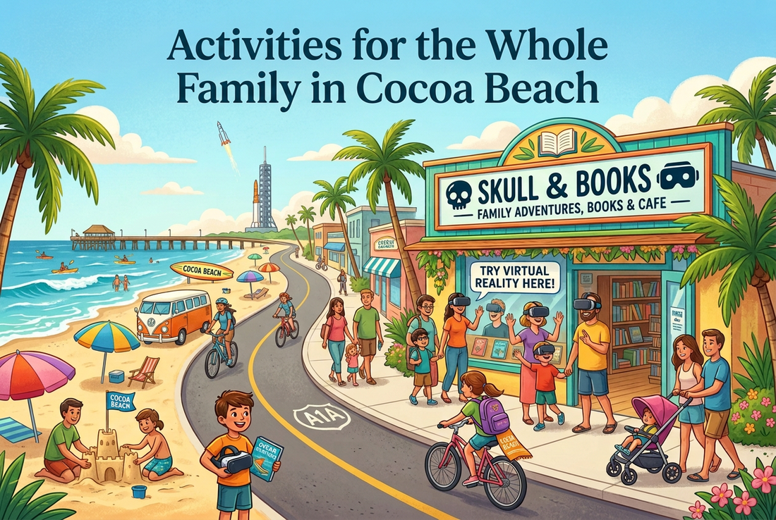 AI generated image Activities for the whole family in Cocoa Beach