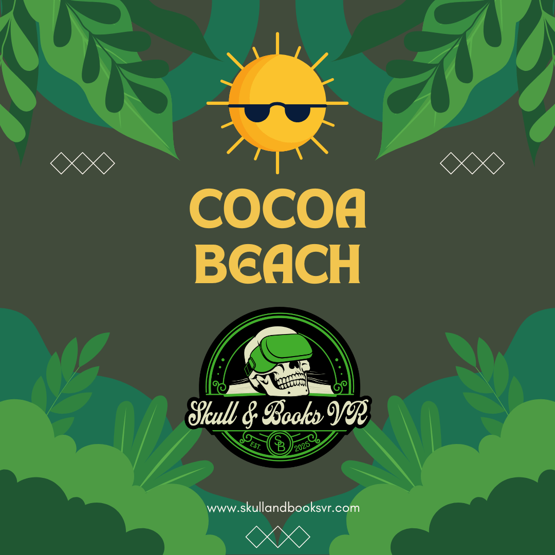 Beat the Heat: Indoor Family Fun at Skull & Books VR in Cocoa Beach Image representing article content Skull & Books VR Cocoa Beach