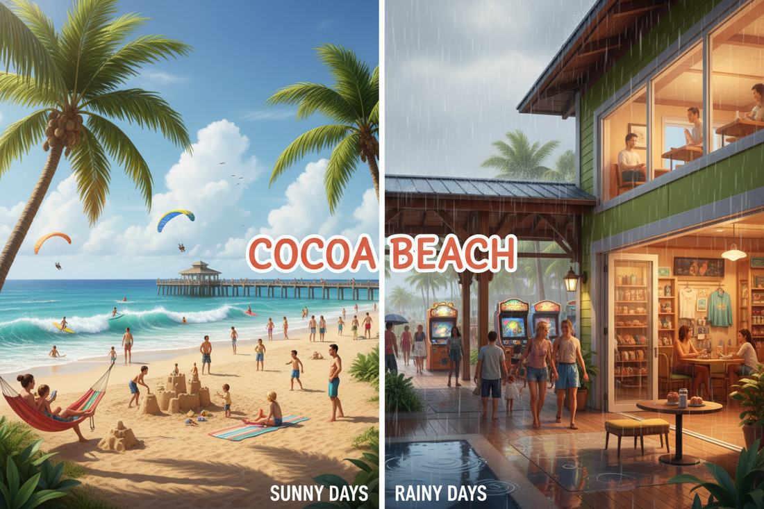 Cocoa Beach rain or shine