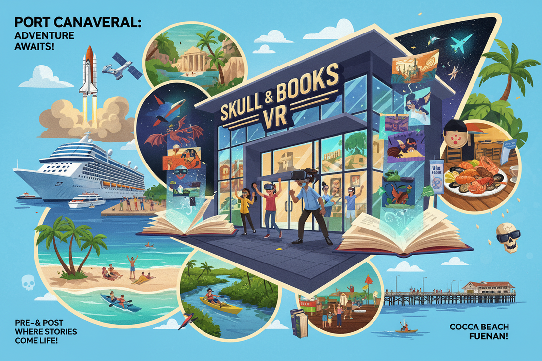 AI generated image of things to do around port canaveral