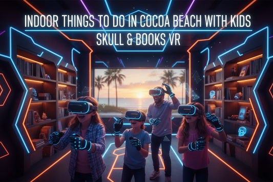 AI generated image Skull & Books VR