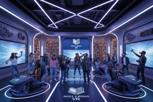 Generated image of Skull & Books VR Arena