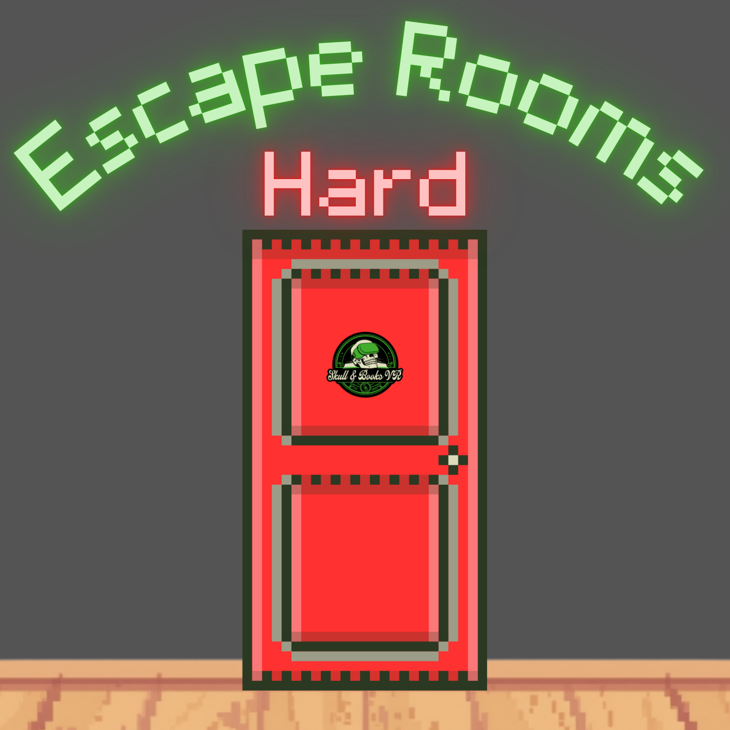 Escape Rooms Hard image representing Collection at Skull & Books VR Cocoa Beach