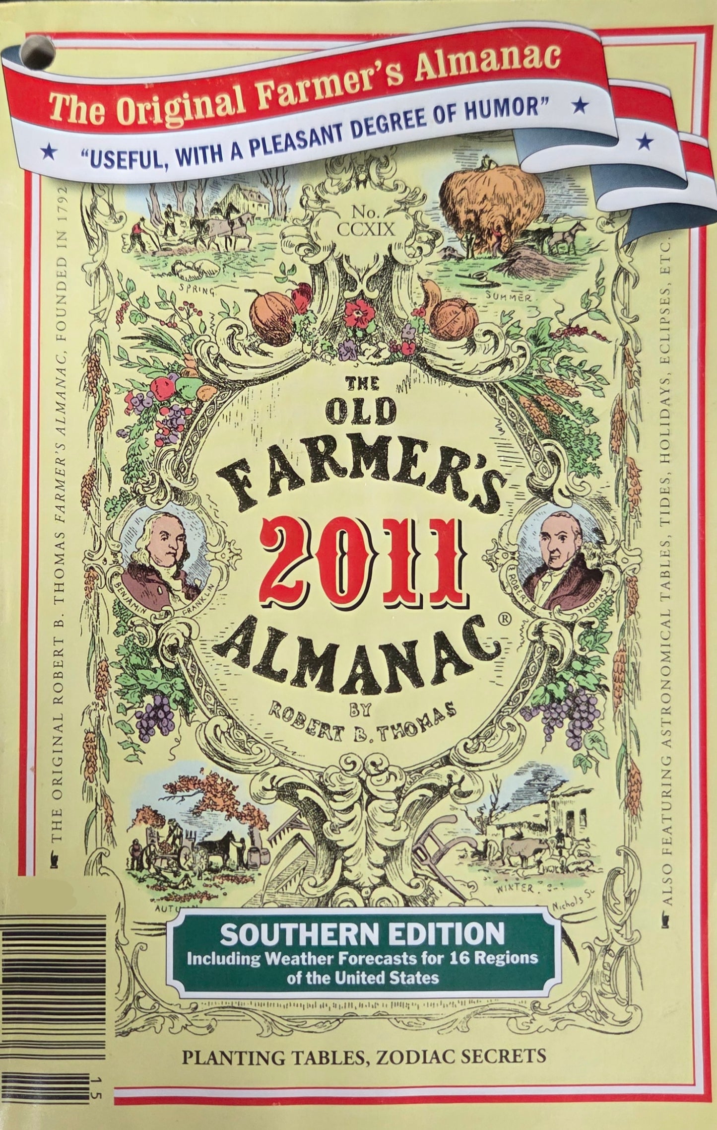 The Old Farmer's Almanac 2011: Southern Edition