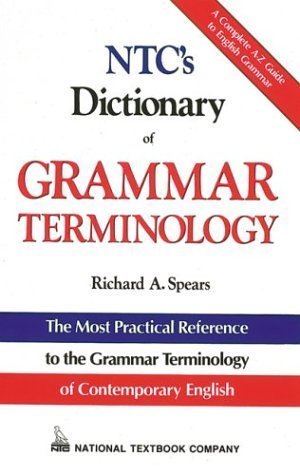 NTC's Dictionary of Grammar Terminology Used Book at Skull & Books VR Cocoa Beach