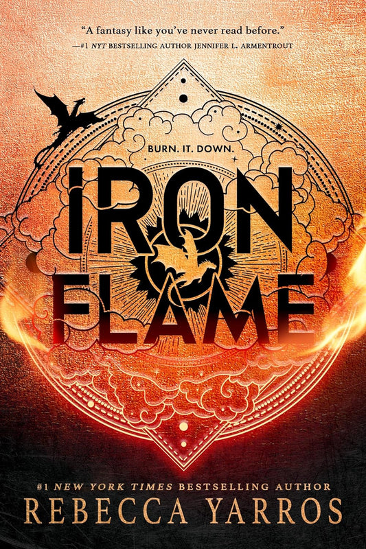 Iron Flame (The Empyrean #2) Used Book at Skull & Books VR Cocoa Beach
