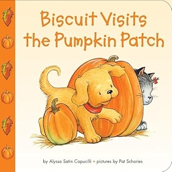 Biscuit Visits the Pumpkin Patch: A Fall and Halloween Book for Kids cover image