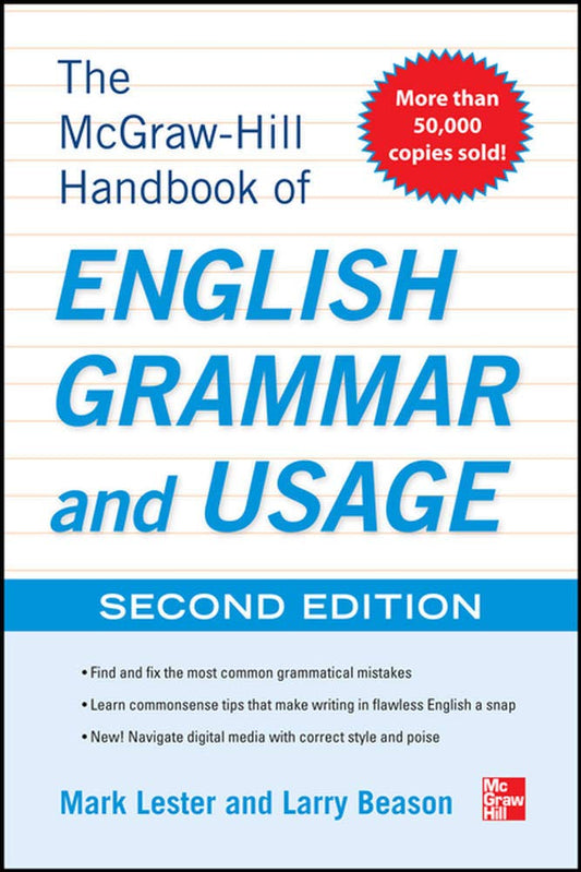 McGraw-Hill Handbook of English Grammar and Usage, 2nd Edition: With 160 Exercises Used Book at Skull & Books VR Cocoa Beach