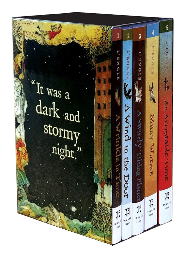 The Wrinkle in Time Quintet Boxed Set (A Wrinkle in Time, A Wind in the Door, A Swiftly Tilting Planet, Many Waters, An Acceptable Time) cover image