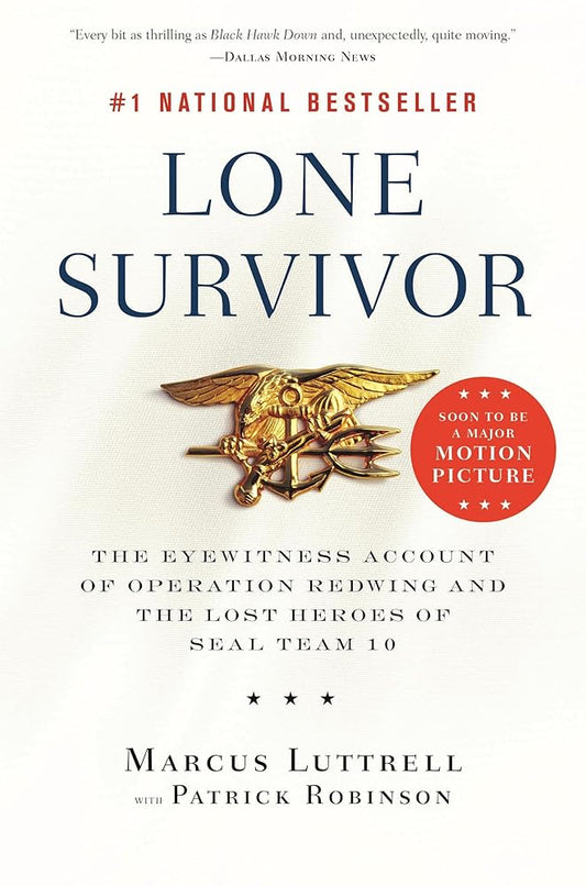 Lone Survivor: The Eyewitness Account of Operation Redwing and the Lost Heroes of SEAL Team 10 Used Book at Skull & Books VR Cocoa Beach