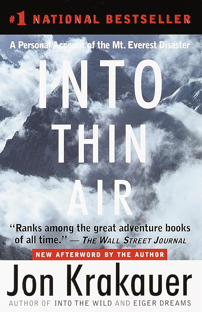 Into Thin Air: A Personal Account of the Mt. Everest Disaster Used Book at Skull & Books VR Cocoa Beach
