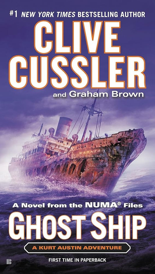 Ghost Ship (The NUMA Files) Used Book at Skull & Books VR Cocoa Beach