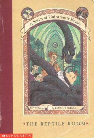 The Reptile Room (A Series of Unfortunate Events, #2) cover image
