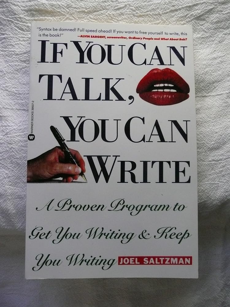 If You Can Talk You Can Write cover image