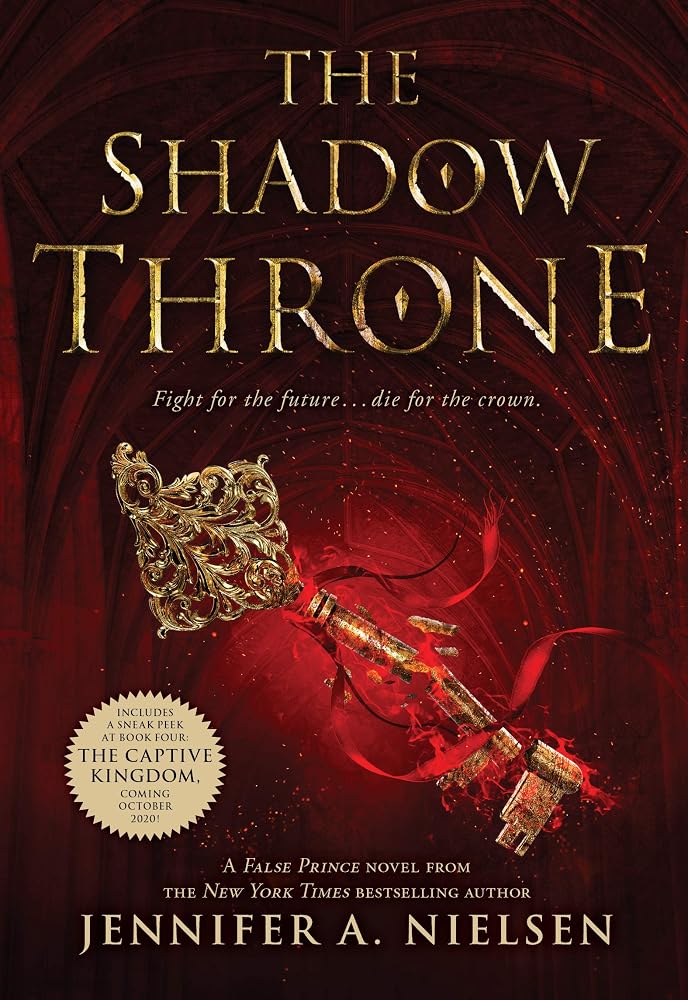 The Shadow Throne (The Ascendance Series, Book 3) cover image