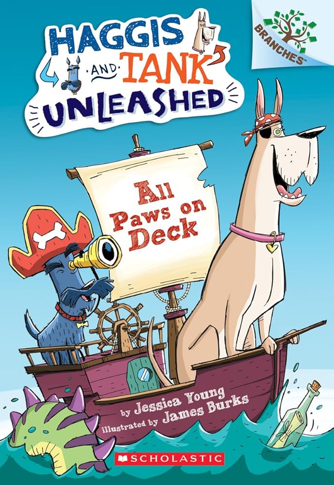 All Paws on Deck: A Branches Book (Haggis and Tank Unleashed #1) (1) cover image