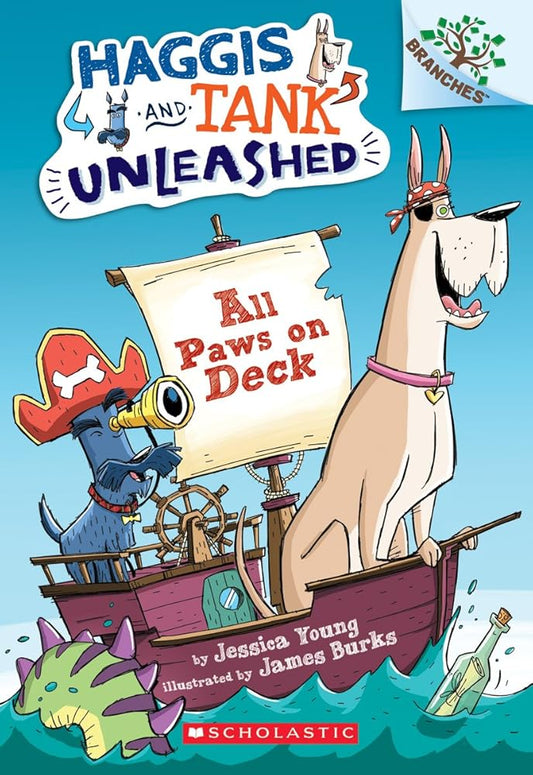 All Paws on Deck: A Branches Book (Haggis and Tank Unleashed #1) (1) cover image