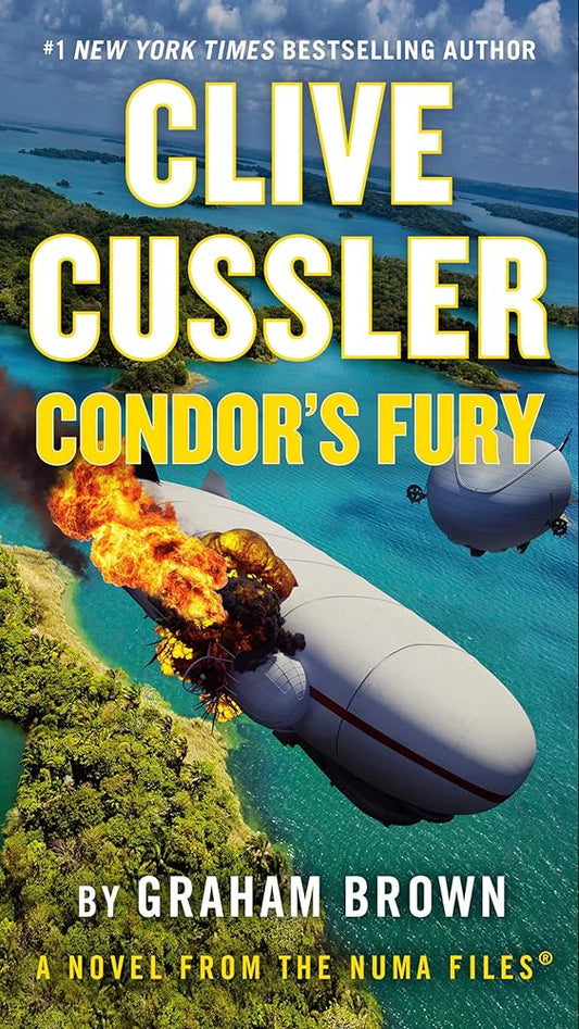 Clive Cussler Condor's Fury Used Book at Skull & Books VR Cocoa Beach