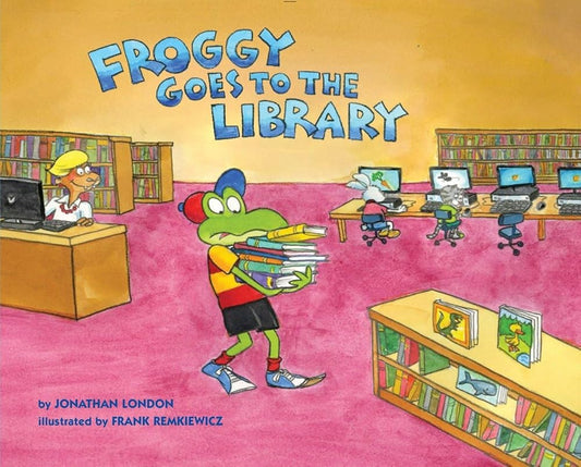 Froggy Goes to the Library Used Book at Skull & Books VR Cocoa Beach