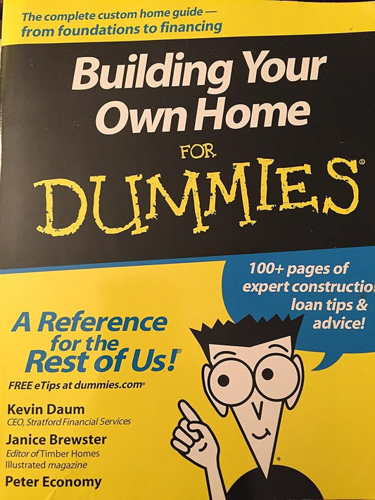 Building your Own Home for Dummies cover image