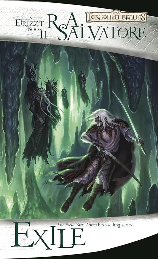 Exile (Drizzt "4: Paths of Darkness") (The Legend of Drizzt) Used Book at Skull & Books VR Cocoa Beach