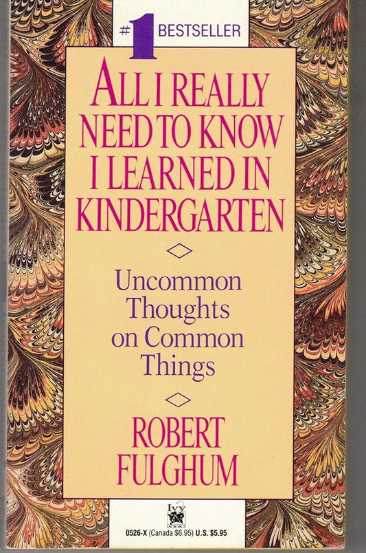 All I Really Need To Know I Learned In Kindergarten Used Book at Skull & Books VR Cocoa Beach