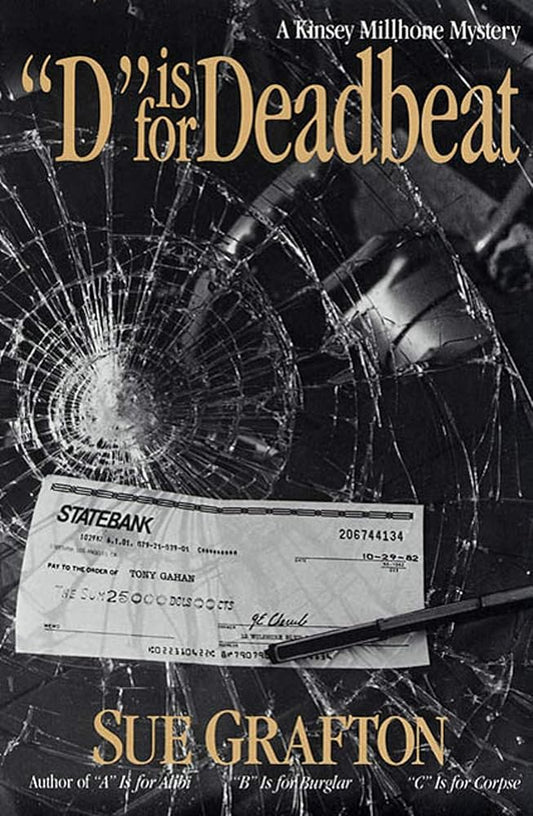 "D" Is for Deadbeat (A Kinsey Millhone Mystery, Book 4) Used Book at Skull & Books VR Cocoa Beach
