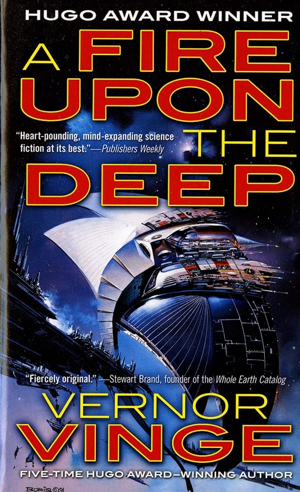 A Fire Upon The Deep (Zones of Thought, 1) Used Book at Skull & Books VR Cocoa Beach