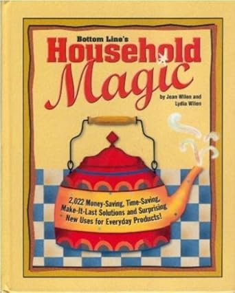 Bottom Line's Household Magic Used Book at Skull & Books VR Cocoa Beach