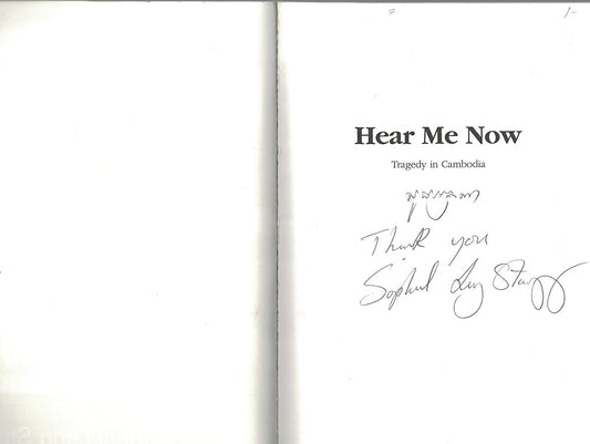 Hear Me Now: Tragedy in Cambodia Used Book at Skull & Books VR Cocoa Beach