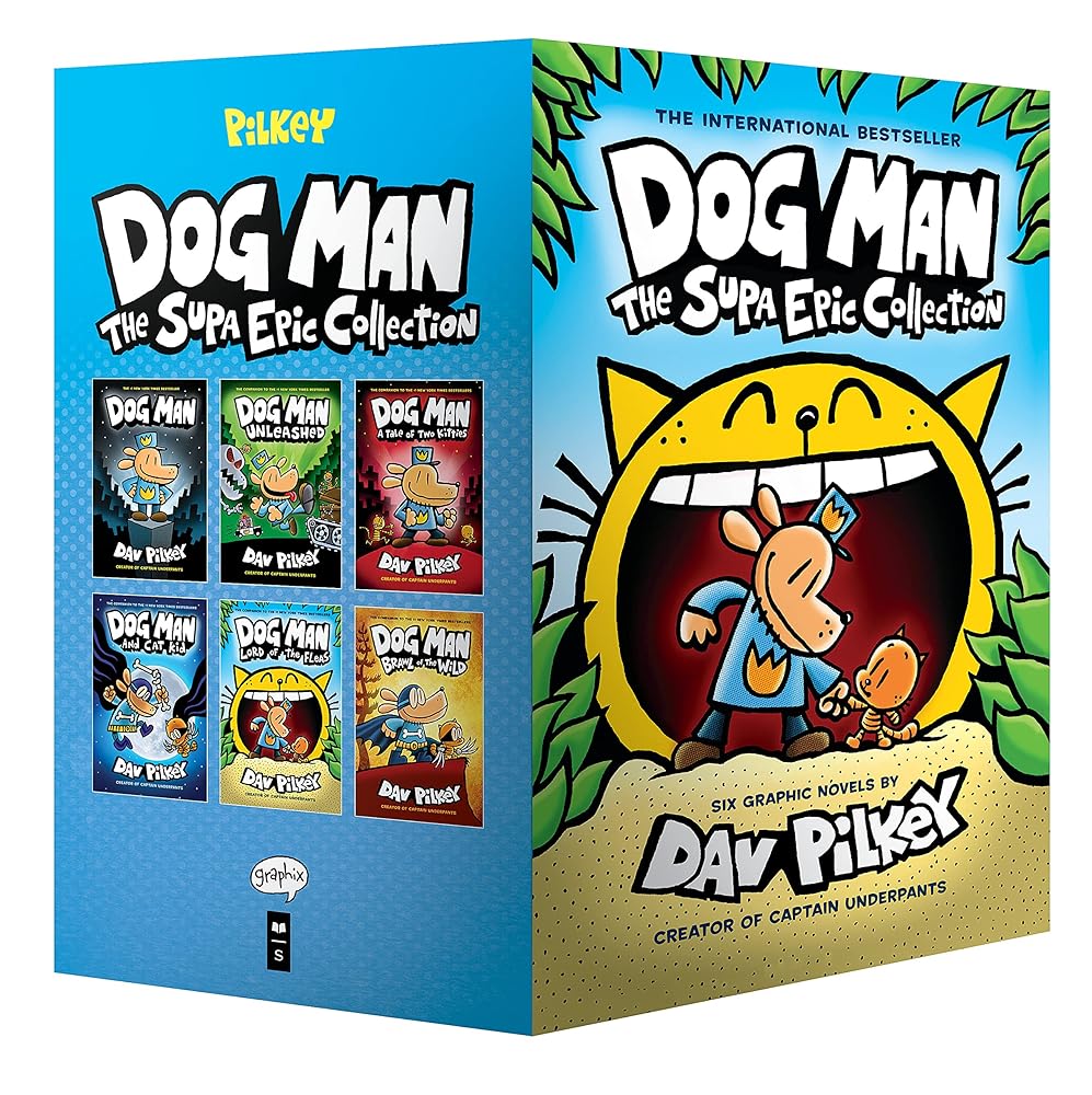 Dog Man: The Supa Epic Collection: From the Creator of Captain Underpants (Dog Man #1-6 Box Set) cover image