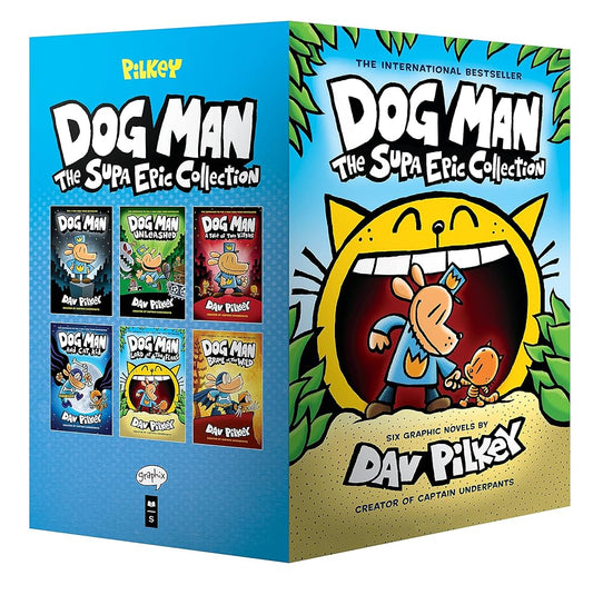 Dog Man: The Supa Epic Collection: From the Creator of Captain Underpants (Dog Man #1-6 Box Set) cover image