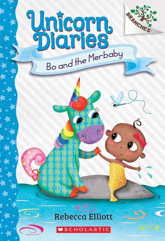 Bo and the Merbaby: A Branches Book (Unicorn Diaries #5) (5) Used Book at Skull & Books VR Cocoa Beach
