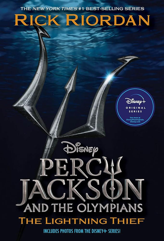 Percy Jackson and the Olympians, Book One: Lightning Thief Disney+ Tie in Edition (Percy Jackson & the Olympians) Used Book at Skull & Books VR Cocoa Beach