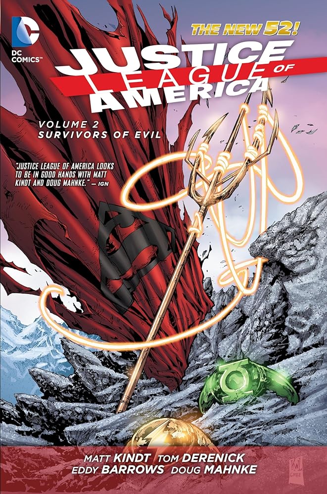 Justice League of America: the New 52 2: Survivors of Evil Used Book at Skull & Books VR Cocoa Beach