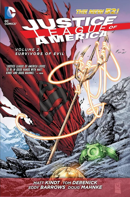 Justice League of America: the New 52 2: Survivors of Evil Used Book at Skull & Books VR Cocoa Beach