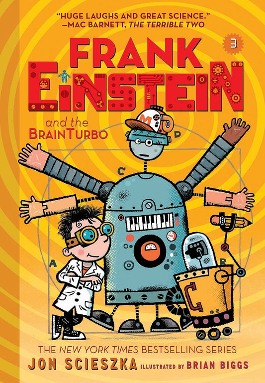 Frank Einstein and the BrainTurbo (Frank Einstein #3): Book Three (Volume 3) cover image