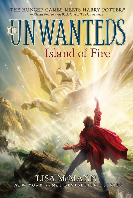 Island of Fire (The Unwanteds) cover image
