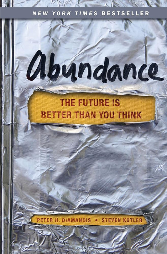 Abundance: The Future Is Better Than You Think (Exponential Technology Series) Used Book at Skull & Books VR Cocoa Beach