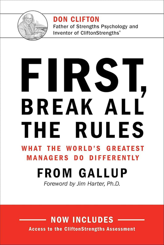 First, Break All the Rules: What the World's Greatest Managers Do Differently Used Book at Skull & Books VR Cocoa Beach