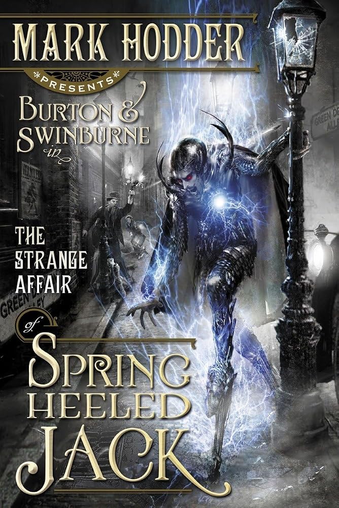 The Strange Affair of Spring Heeled Jack (A Burton & Swinburne Adventure) cover image
